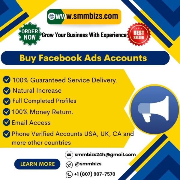 Buy Facebook Ads Accounts - SMM BIZS is your Trusted Business Partner
