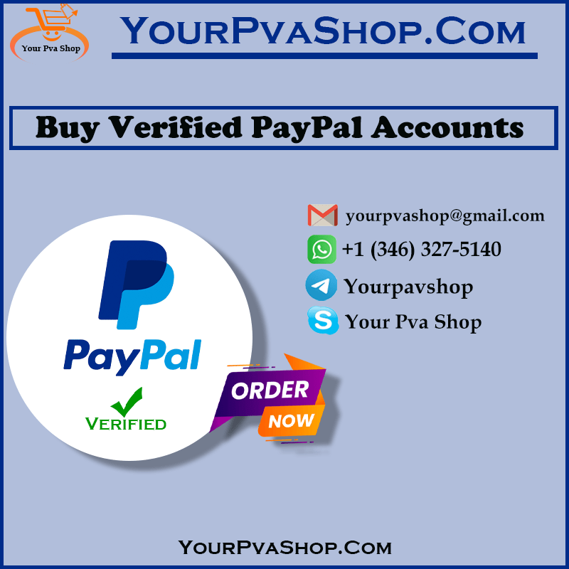 Best Place To Buy Verified PayPal Accounts In 2024