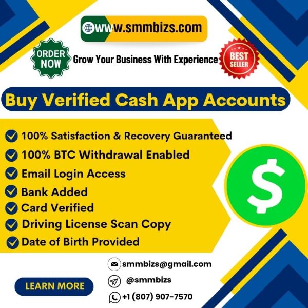 Buy Cash App Accounts - SMM BIZS is your Trusted Business Partner