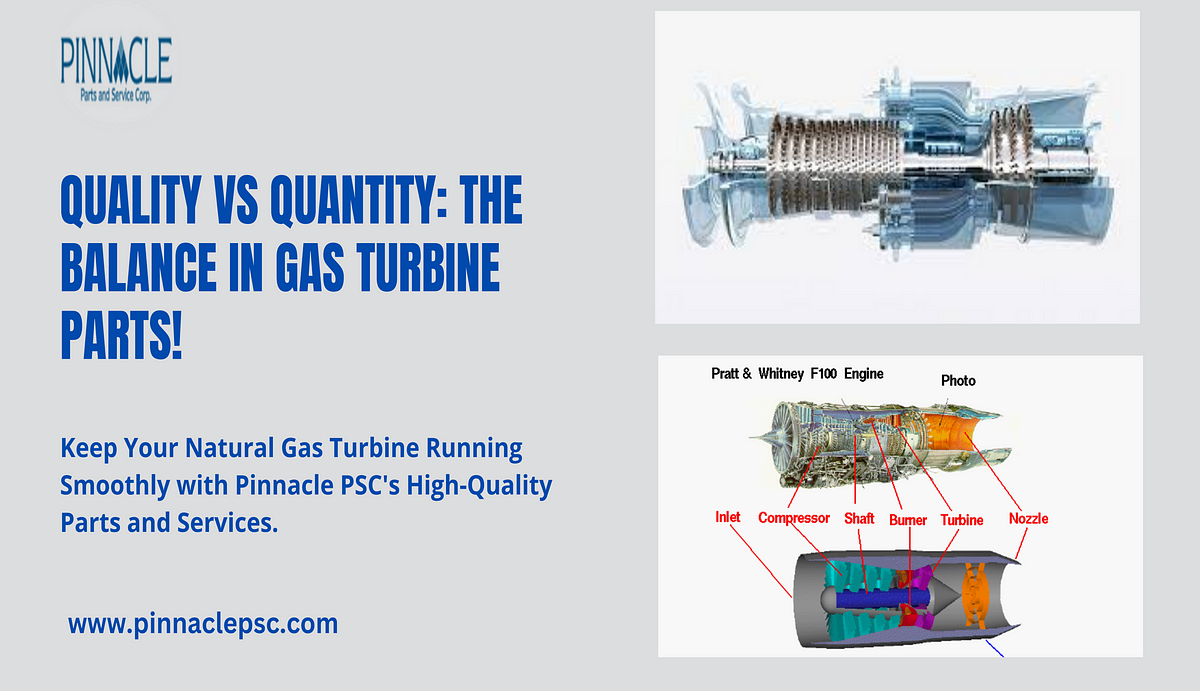Quality Vs Quantity: The Balance In Gas Turbine Parts | by Pinnacle Parts and Service Corporation | May, 2024 | Medium