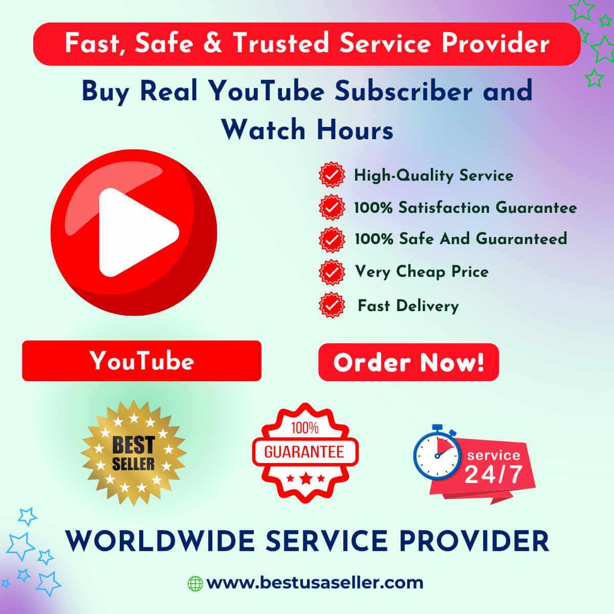 Buy Real YouTube Subscriber and Watch Hours - Best 2024