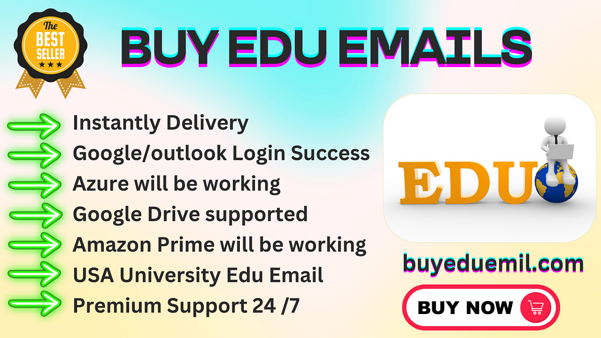 Top 3 website to Buy Edu Emails amazon Prime Gmail and outlook login | by Neritan Dukagjini | May, 2024 | Medium