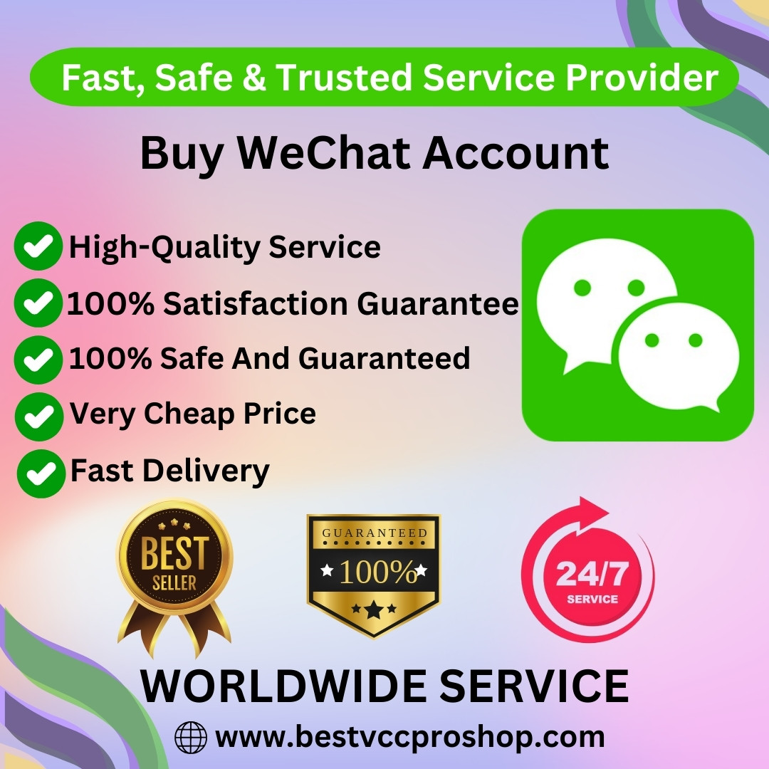 Buy WeChat Account - Bestvccproshop