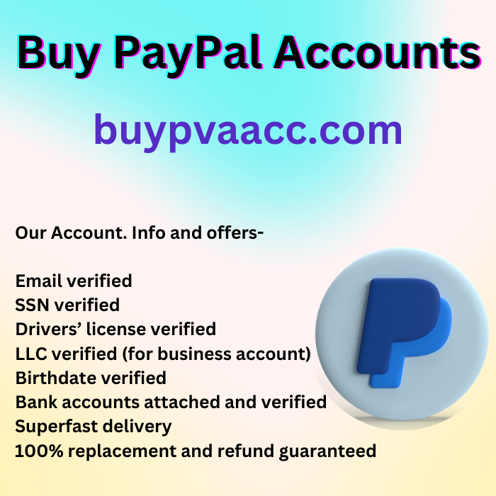 Buy Verified PayPal Accounts - Business & Personal Profile