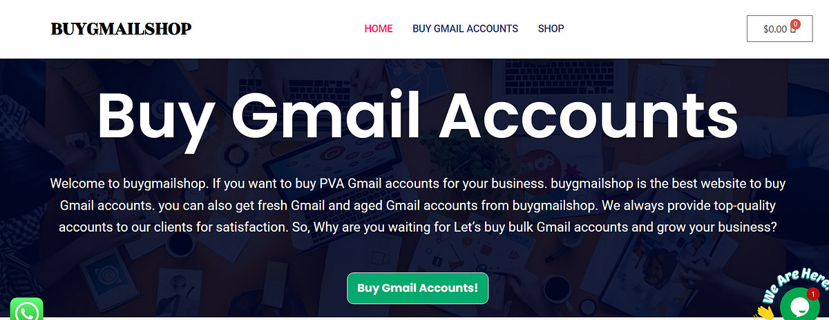 Top 5 Websites to Buy Gmail PVA Accounts with Instant Delivery | by Cynthia Coleman | May, 2024 | Medium