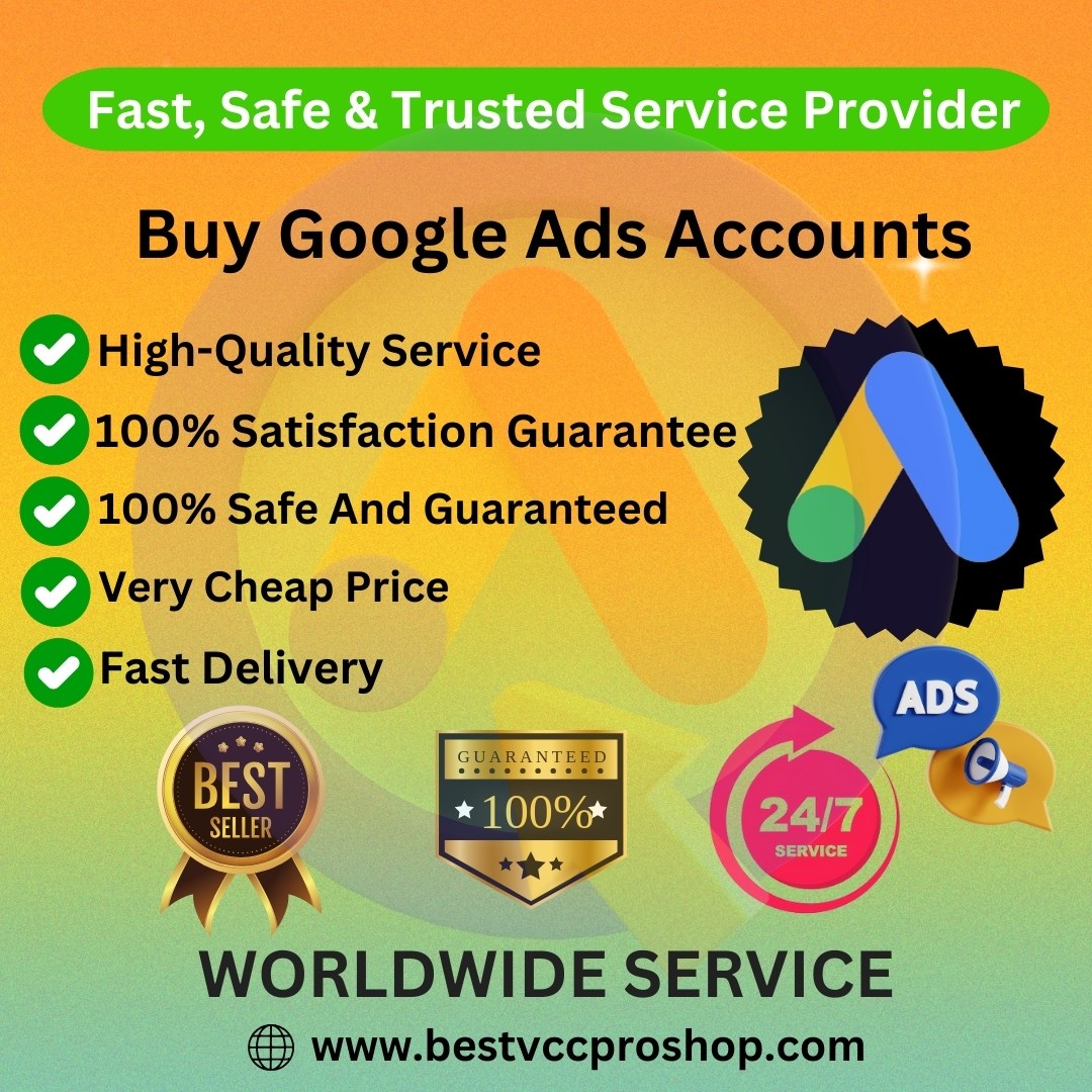Buy Google Ads Accounts - Bestvccproshop