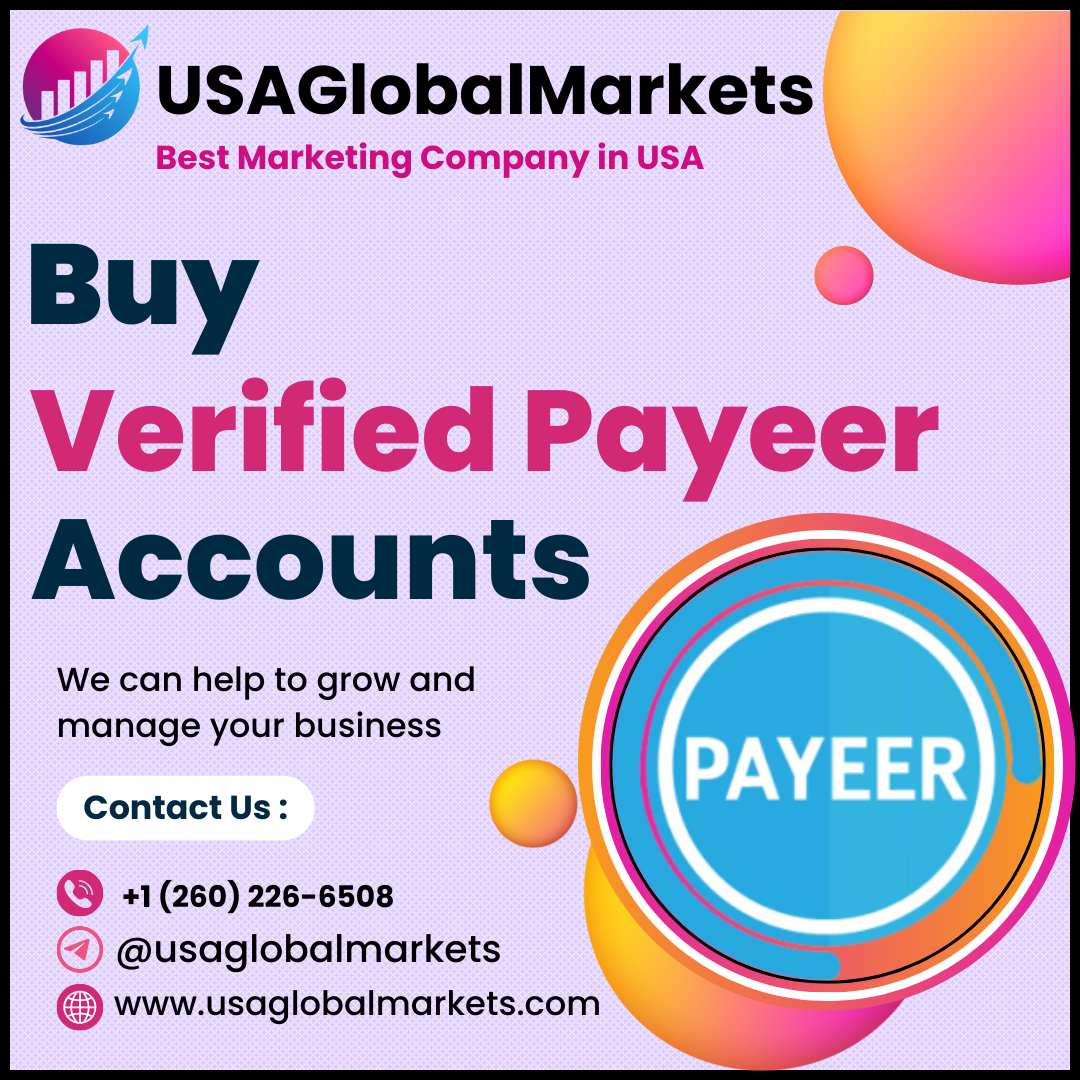 Buy Verified Payeer Accounts - USA Verified Payer Account
