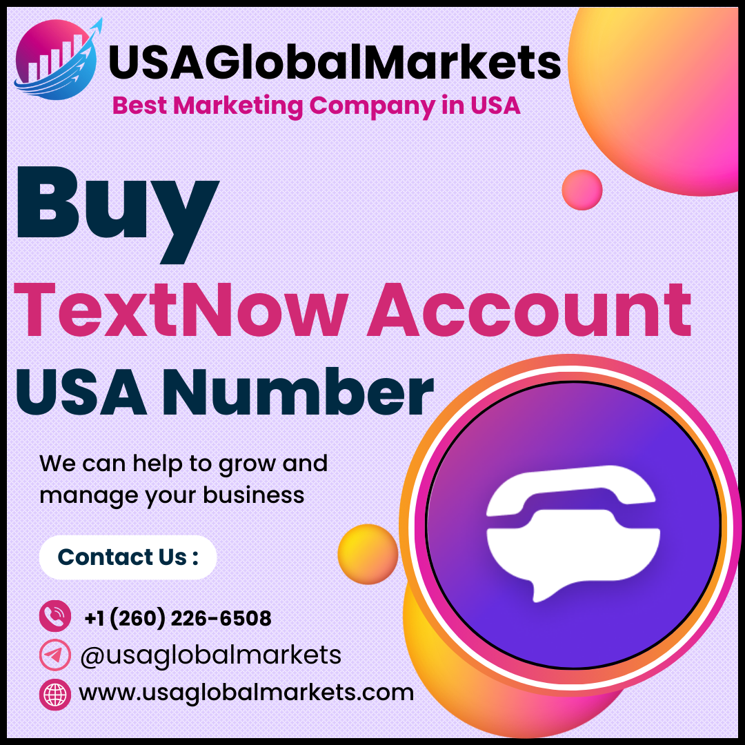 Buy TextNow Accounts - USAGlobalMarkets