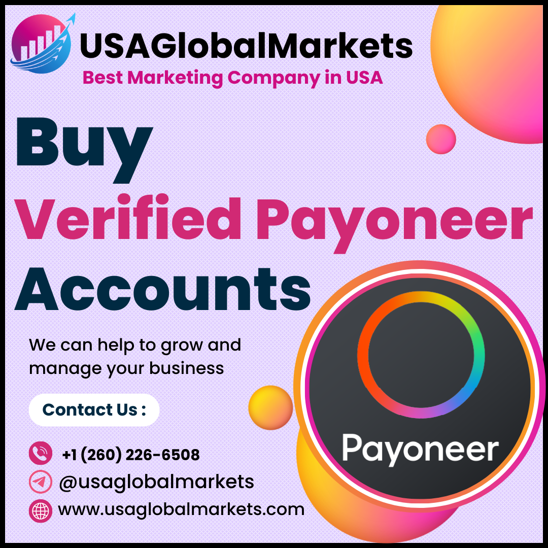 Buy Verified Payoneer Accounts - USAGlobalMarkets