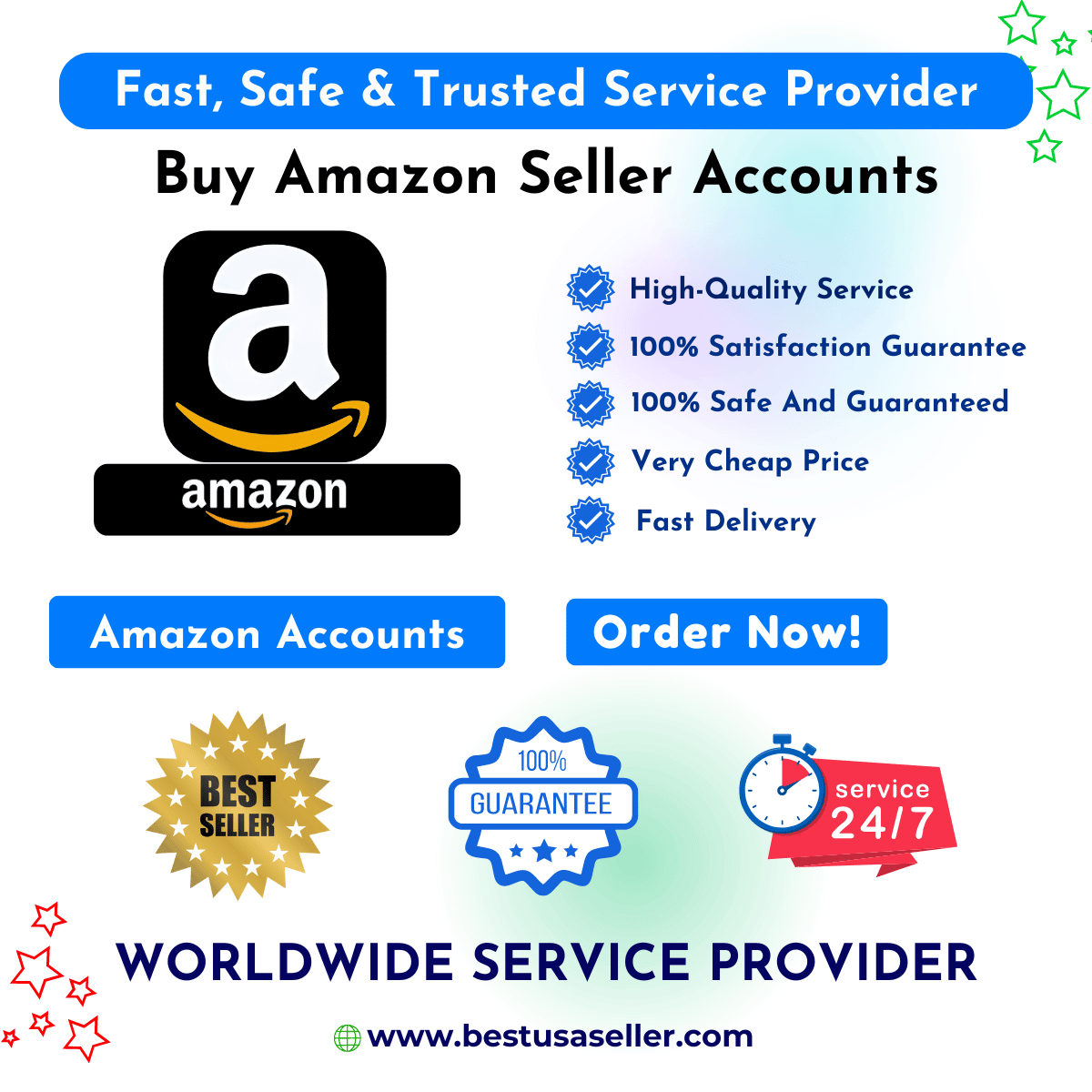 Buy Amazon Seller Accounts - Best Buyer-Seller Accounts 2024