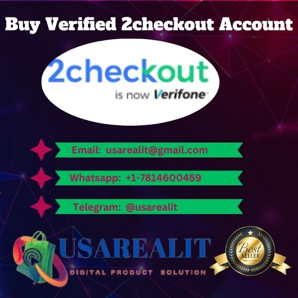Buy Verified 2checkout Account- fully verified