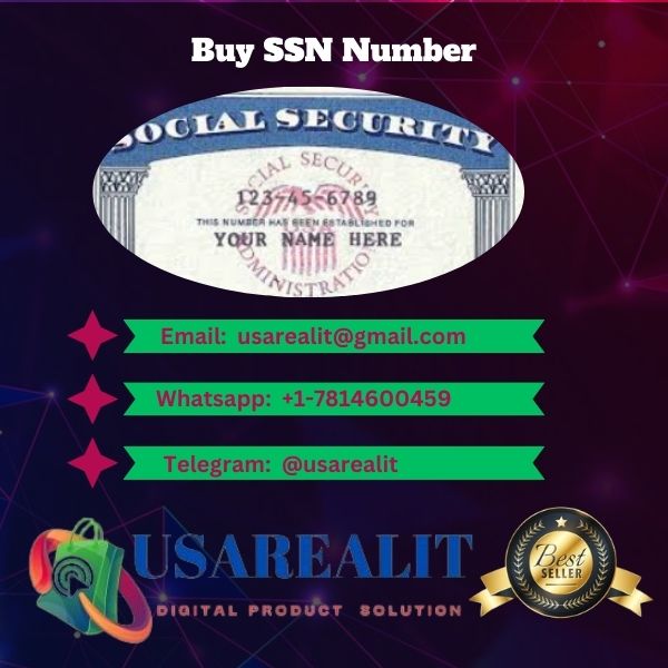 Buy SSN Number| all city ssn number